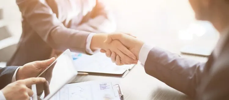 Handshake partner