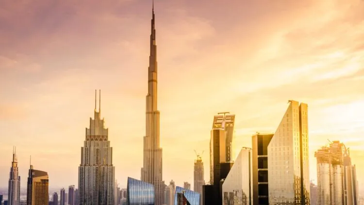 Dubai city view
