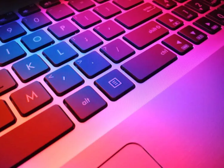 laptop keyboard