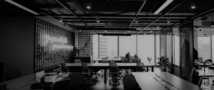 Employees in office workplace