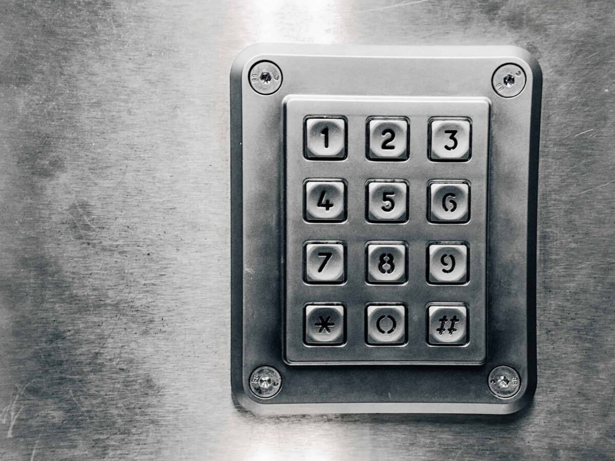 buttons for password combination