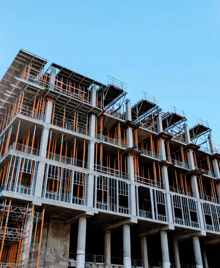 worker at a construction site