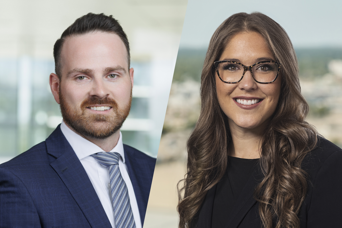 MLT Aikins lawyers Shane Buchanan and Ashton Butler