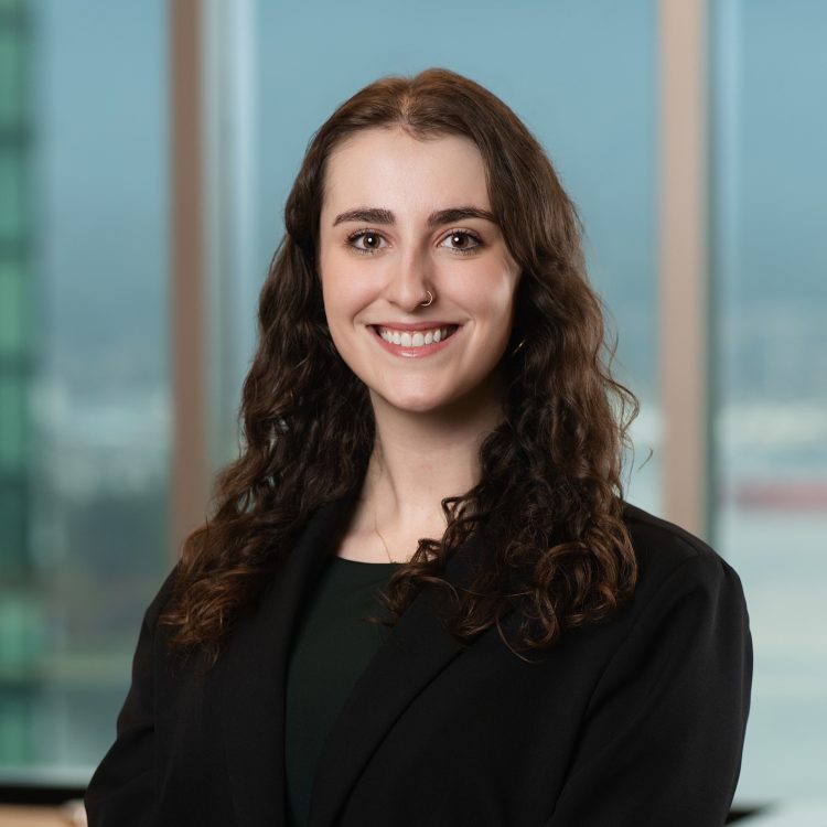 Allie da Silva, Vancouver Articling Student