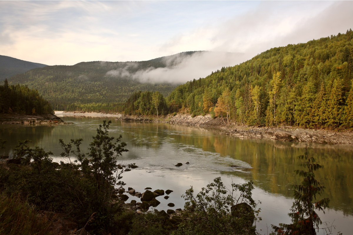 The Skeena River in BC