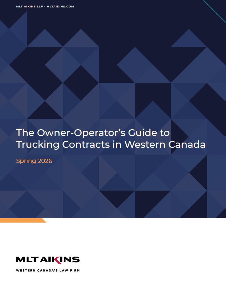 The Owner-Operator's Guide to Trucking Contracts in Western Canada | Spring 2026