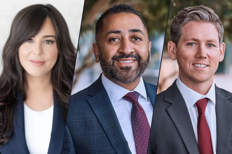 MLT Aikins lawyers Melissa Cattini, Ahmed Malik and Matt Barned