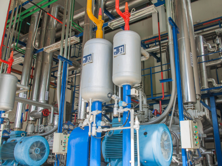 An industrial refridgeration system